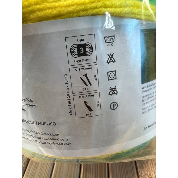 NWT Mandala Yarn Multicolor Yarn Crocheting and Knitting, Craft Yarn Gnome - Picture 6 of 7